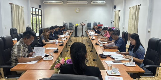 วันศุกร์ ที่ 12 มิถุนายน 2569 เวลา 09.00 น. องค์การบริหารส่วนตำบลนาเลียง นำโดย นางเสวลักษณ์ บรรพสาร รองปลัดองค์การบริหารส่วนตำบลนาเลียง เป็นประธานเปิดประชุมและคณะกรรมกองทุนหลักประกันสุขภาพ อบต.นาเลียง จัดประชุมคณะกรรมการกองทุนหลักประกันสุขภาพตำบลนาเลียง อำเภอนาแก จังหวัดนครพนม ครั้งที่2/2569